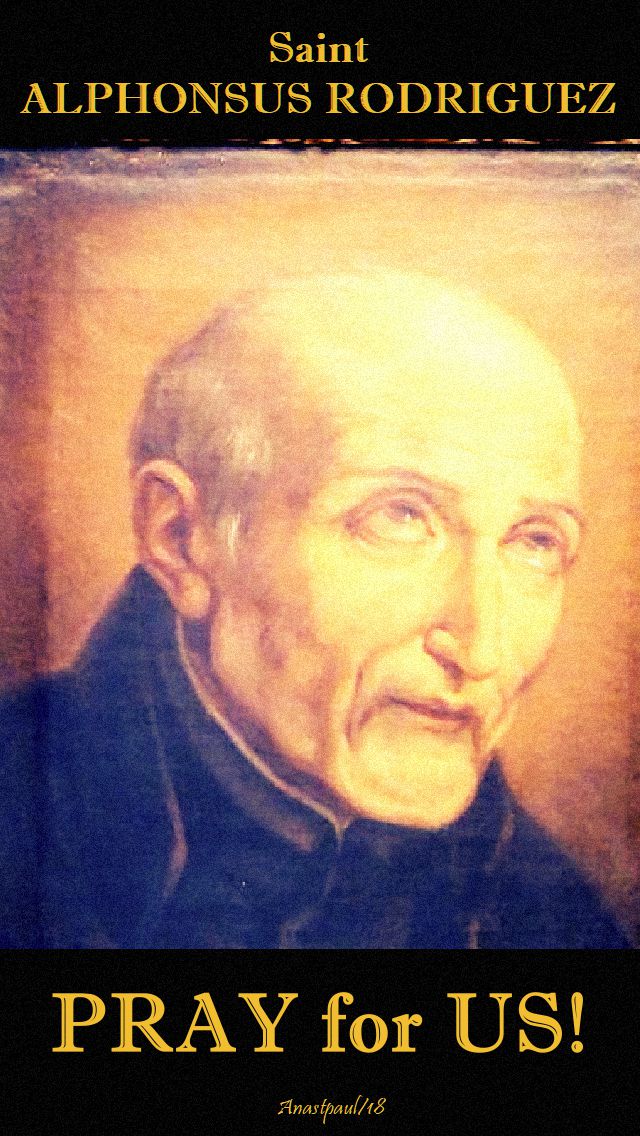 st alphonsus rodriguez pray for us no 2- 31 oct 2018