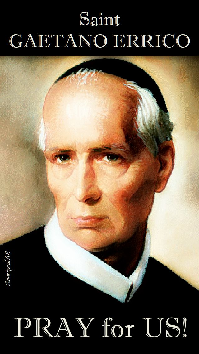 st gaetano errico pray for us 29 oct 2018