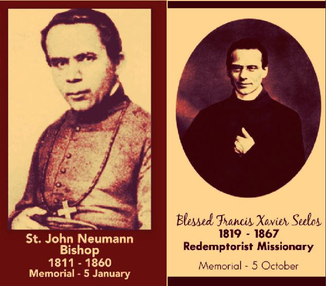 st john neumann and bl francis xavier seelos - 5 october 2018
