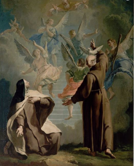 st peter alcantara and st teresa avila