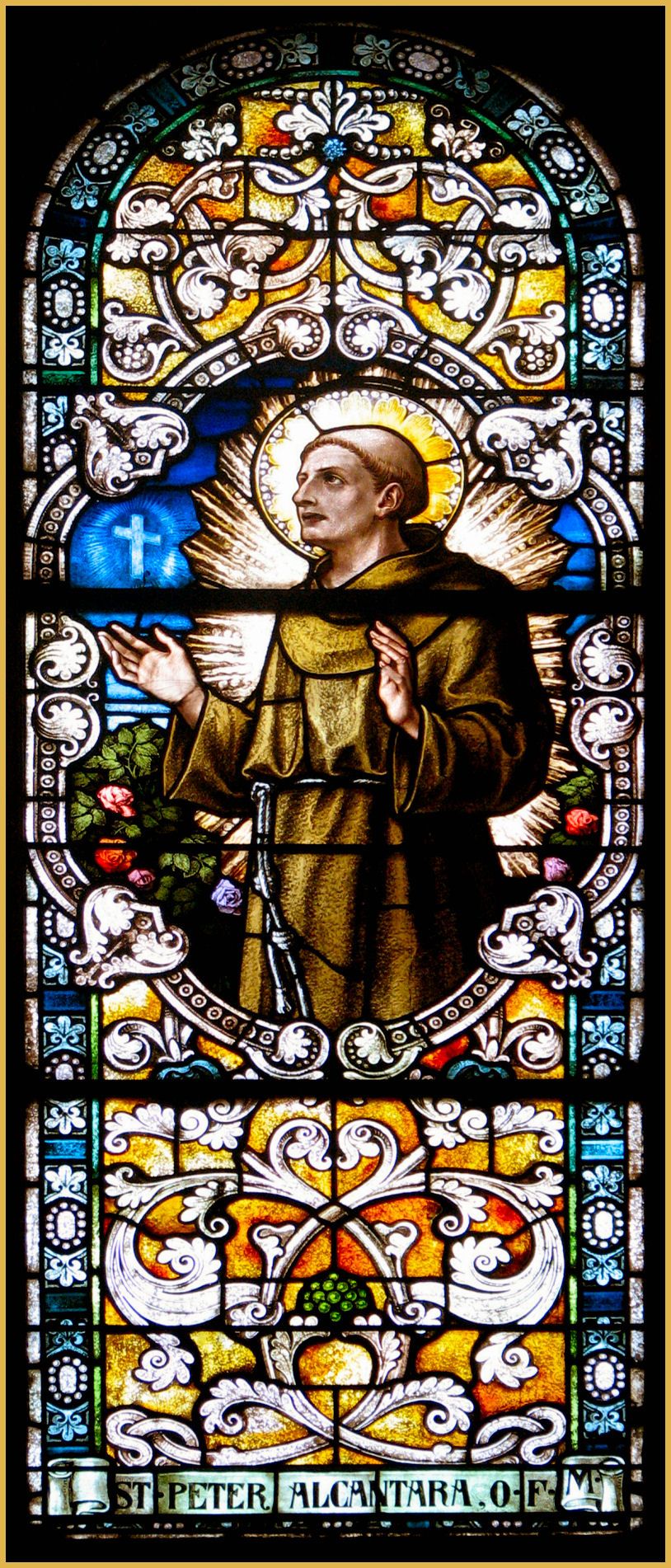 st peter of alcantara glass