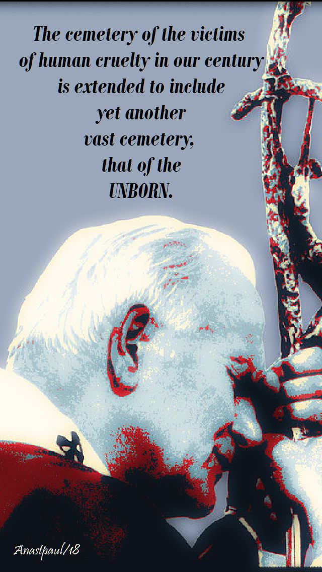 the cemetary - st john paul - 22 oct 2018