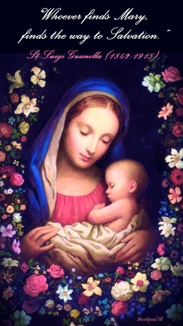 whoever finds mary - st luigi guanella - 24 oct 2018