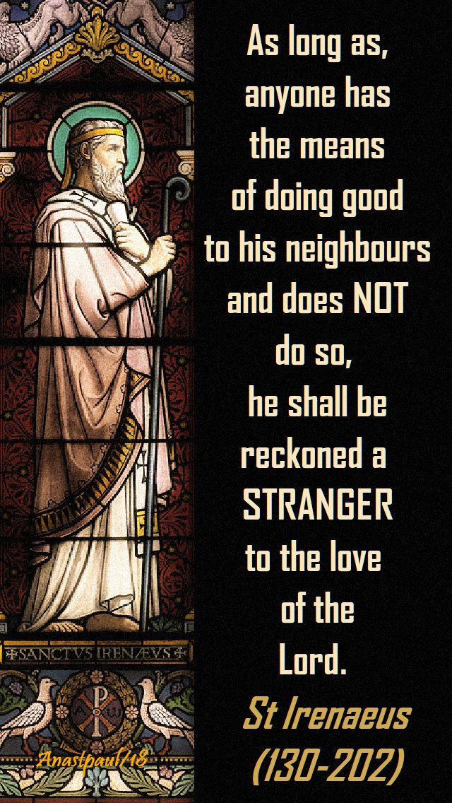 as-long-as-anyone-has-the-means-st-irenaeus-8-oct-2018-speaking-of-seeking-the-good-samaritan