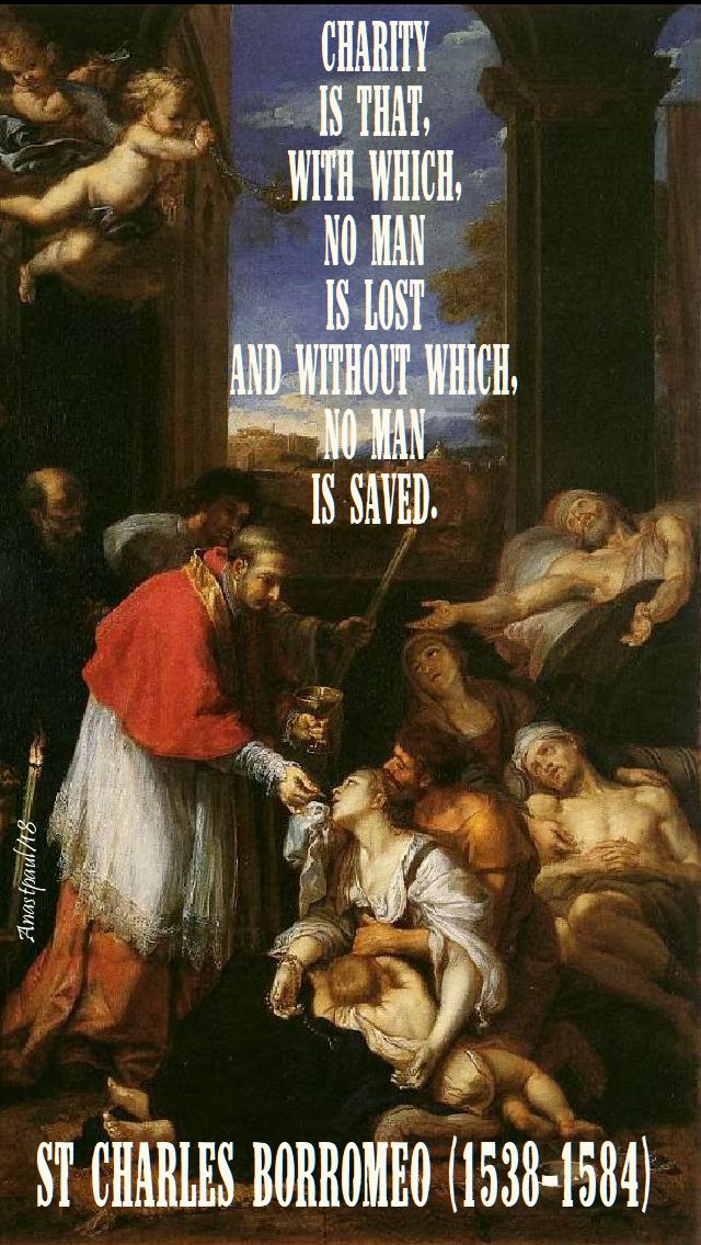 charity is that - st charles borromeo - 4 nov 2018