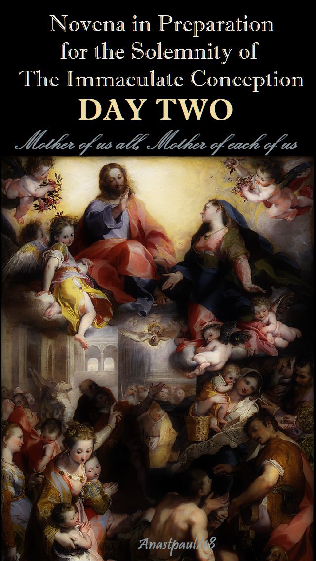 DAY ONE - IMM CONCEPTION NOVENA - MOTHER OF ALL
