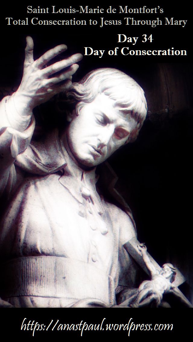 DAY THIRTY FOUR - CONSECRATION DAY - TOTAL CONSECRATION - 19 NOV 2018