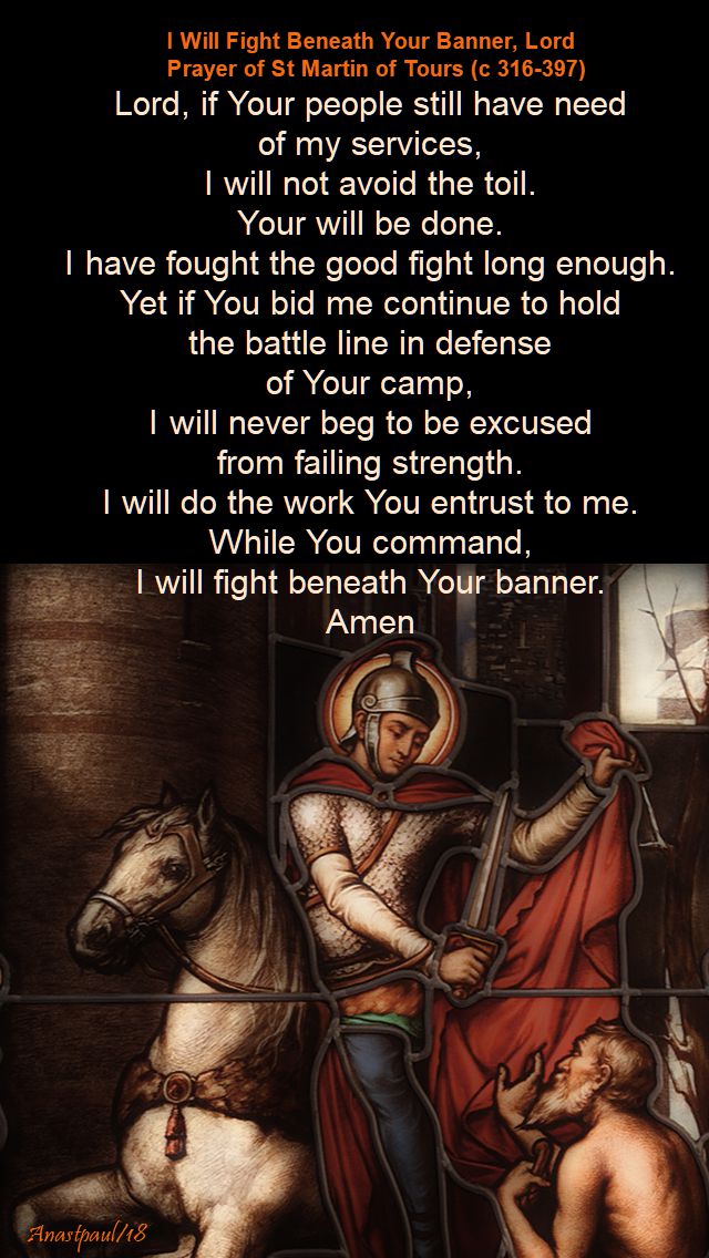 i will fight beneath your banner lord - st martin of tours - 11 nov 2018.jpg