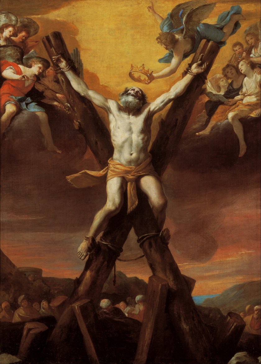 Mattia_Preti_-_The_crucifixion_of_St_Andrew_-_Google_Art_Project-Public-Domain-Image