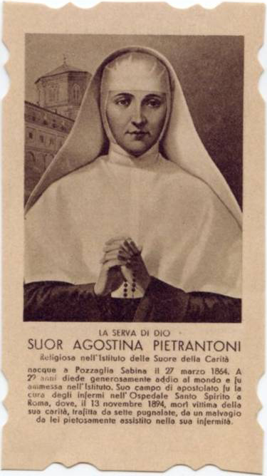ST AGOSTINA CARD