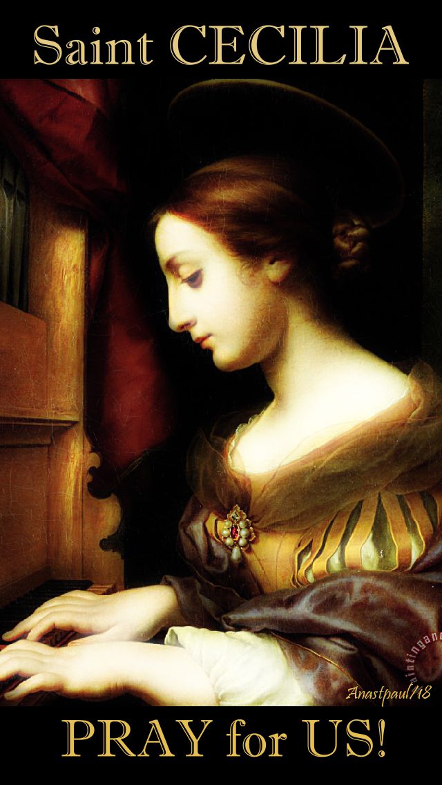 st cecilia pray for us 22 nov 2018