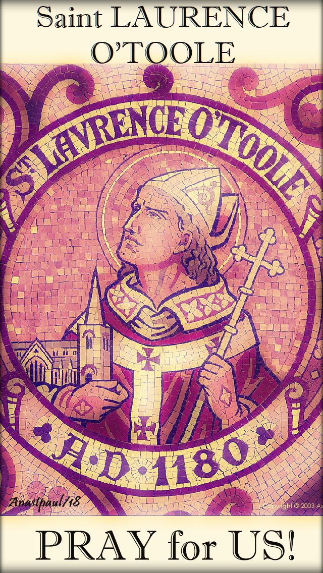 st laurence o'toole pray for us - 14 nov 2018