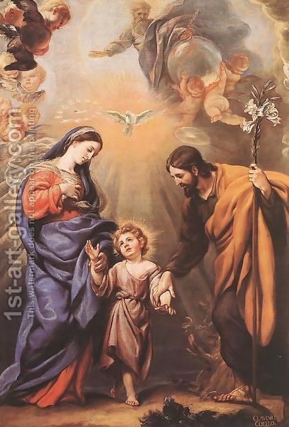 Claudio Coello HOLY FAMILY