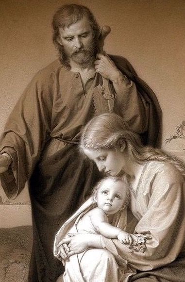 Holy Family carl muller close up