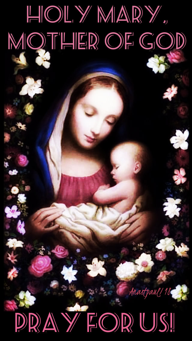 Holy Mary Mother of God pray for us 20dec2018