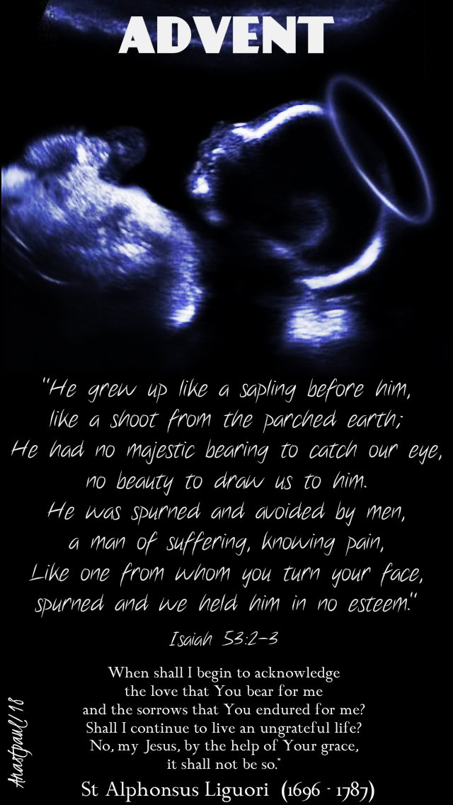 advent with st alphonsus tues 2nd week 11dec2018