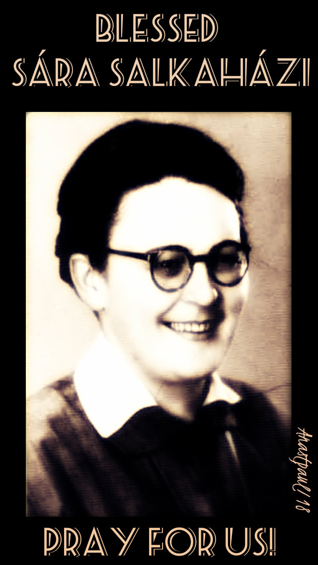 bl sara salkahazi pray for us 27 dec 2018