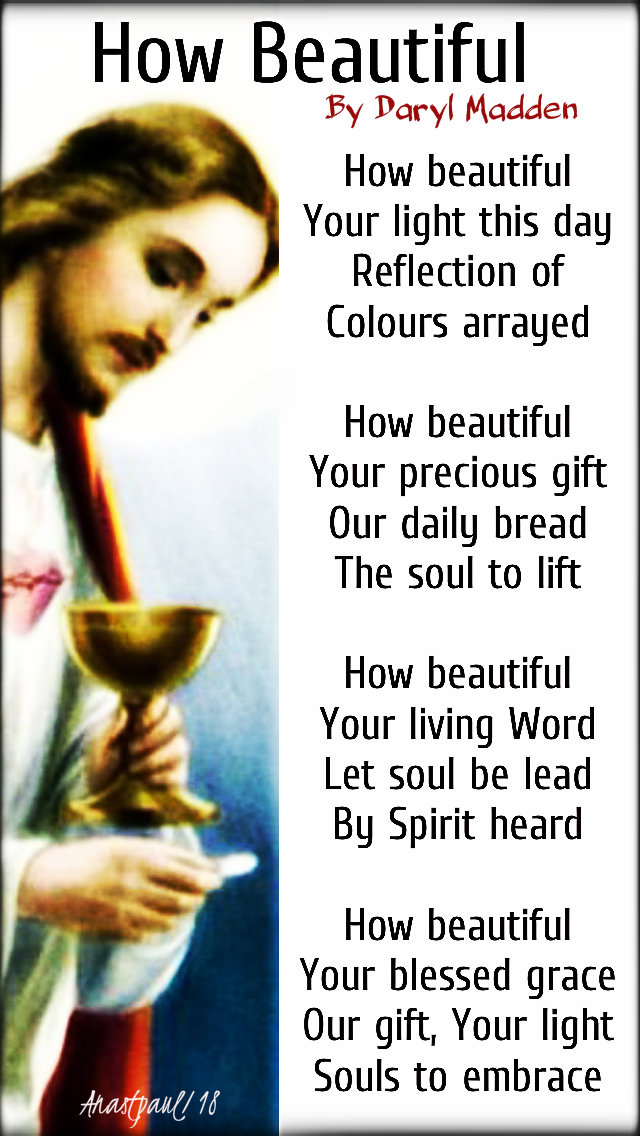 how beautiful poem prayer by daryl madden 16 dec 2018