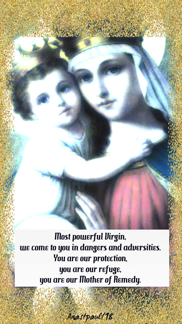 most powerful virgin - our lady of good rememdy stjohn of matha 17dec2018