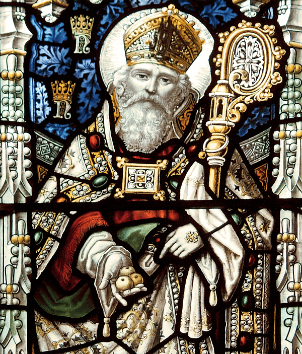 st nicholas - glass