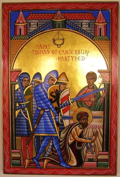 st thomas a becket martyrdom