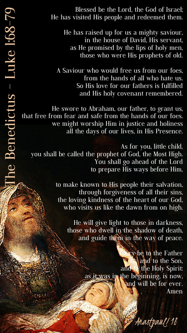 the Benedictus - BEST - 19dec2018