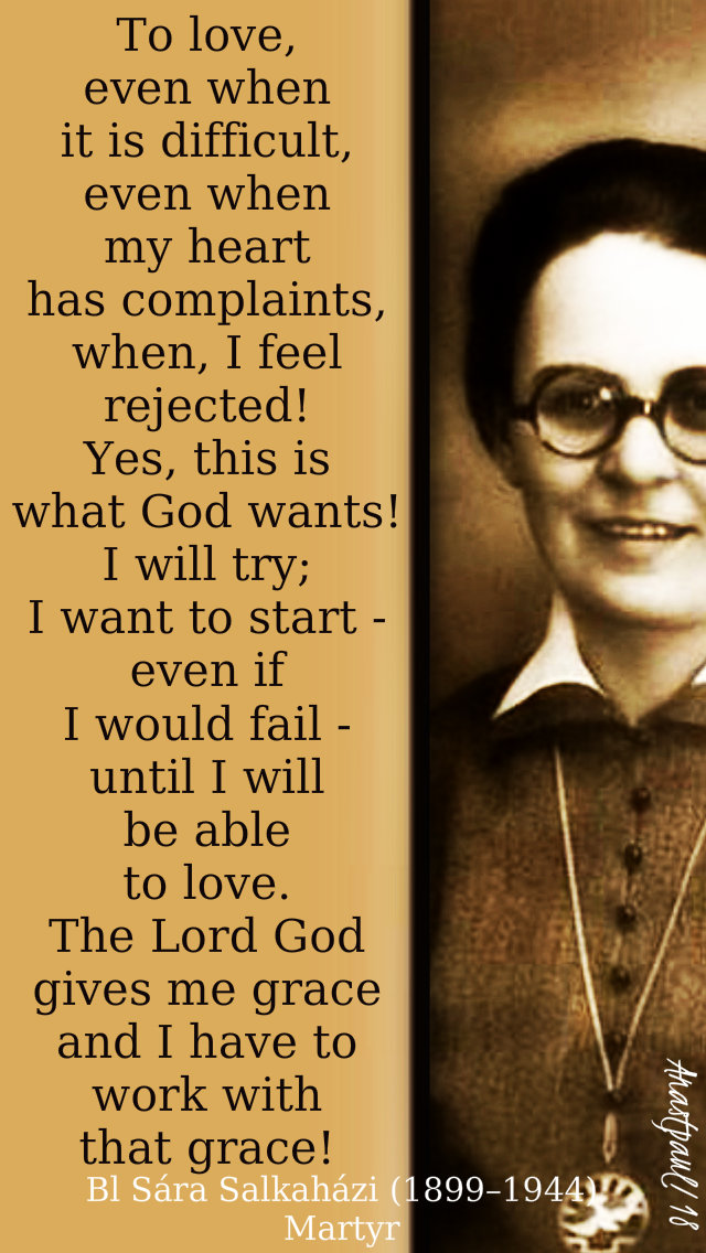 to love even when - bl sara salkahazi 27dec2018