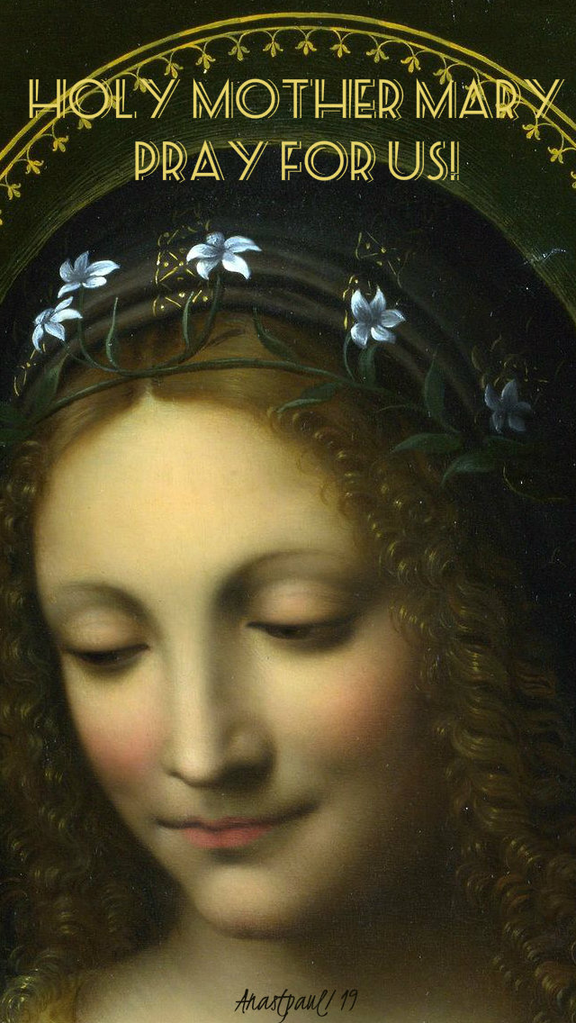 holy mother mary pray for us 16 jan 2019