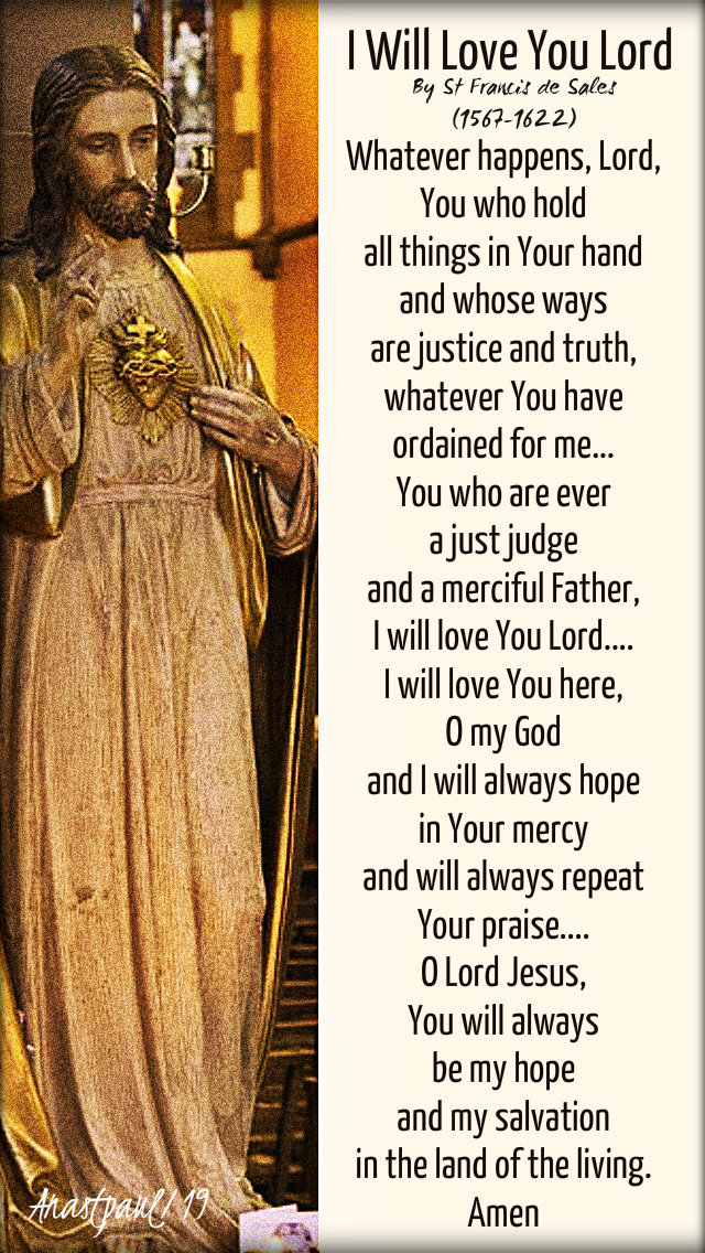 i will love you lord - st francis de sales - 24 jan 2019.jpg