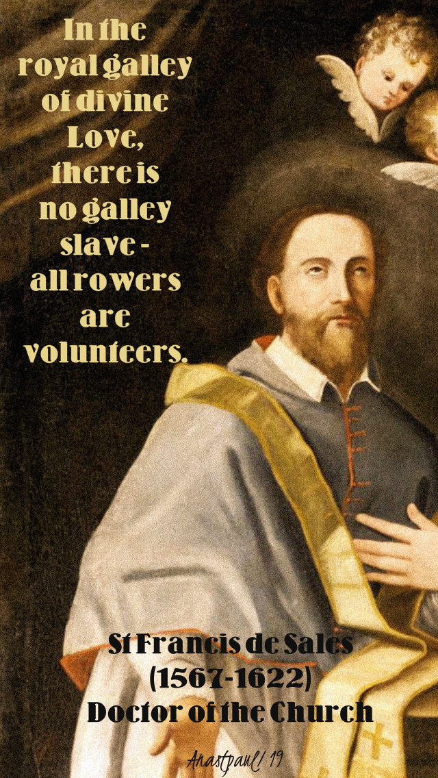in the royal galley of divine love - st francis de sales 24 jan2019.jpg