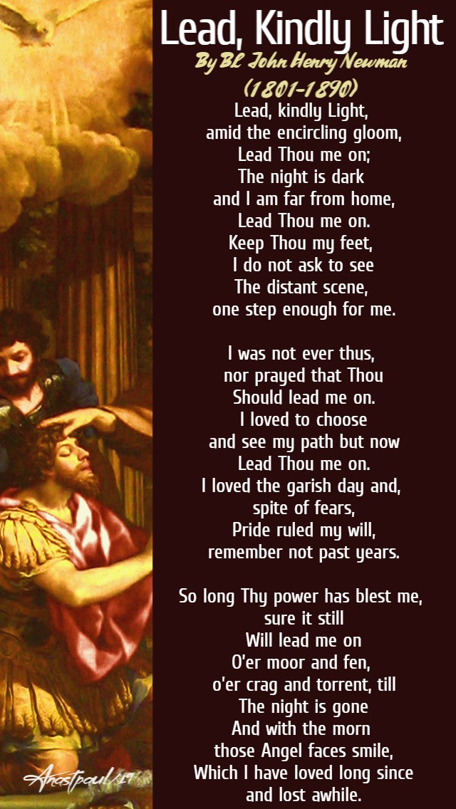 Lead Kindly Light Bl john henry newman 25 jan2019 for the conv of st paul.jpg