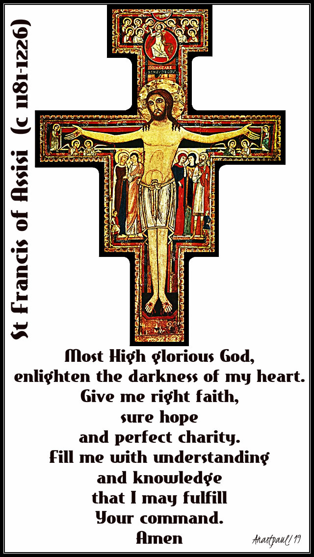 prayer before a crucifix - st francis - 29 jan 2019.jpg