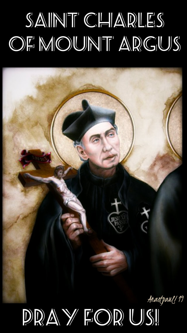 st charles of mount argus pray for us 5 jan 2019