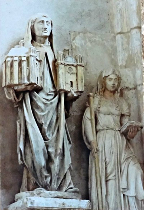 st robert of molesme statue