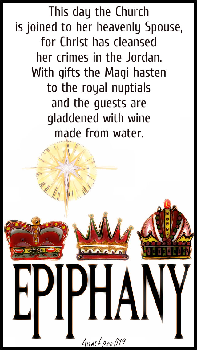 this day the church - epiphany - 6 jan 2019