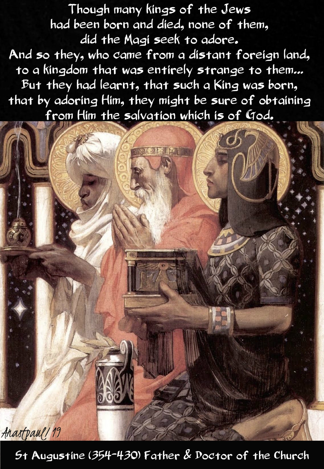 though many kings had been born and died st augustine 6 jan 2019