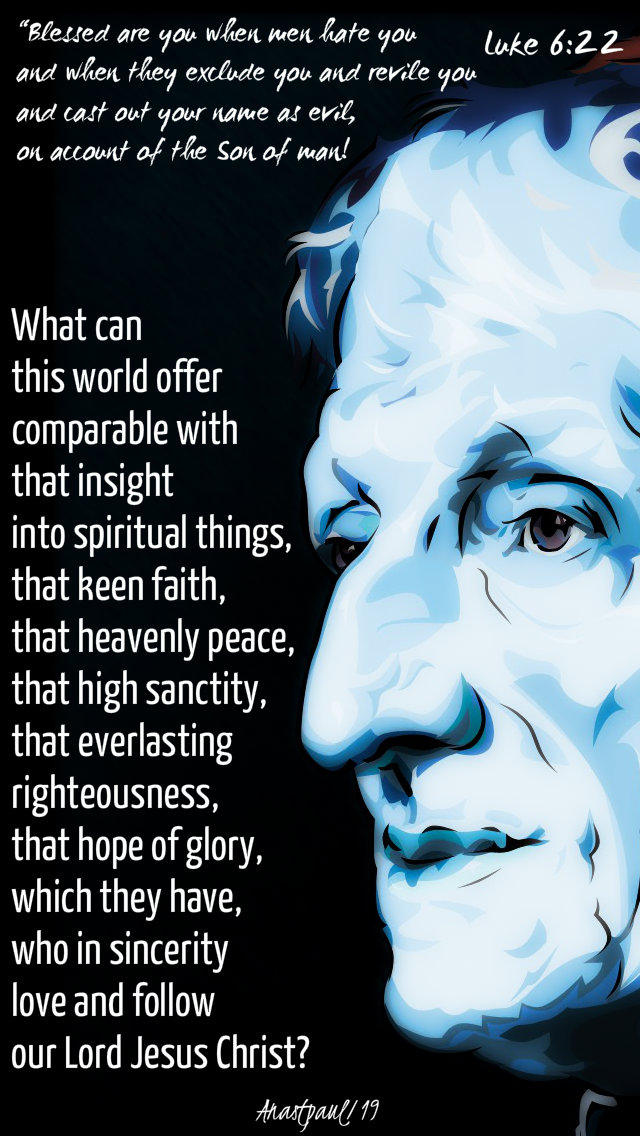 blessed are you luke 6 22 - what can this world offer - bl john henry newman 17 feb 2019.jpg