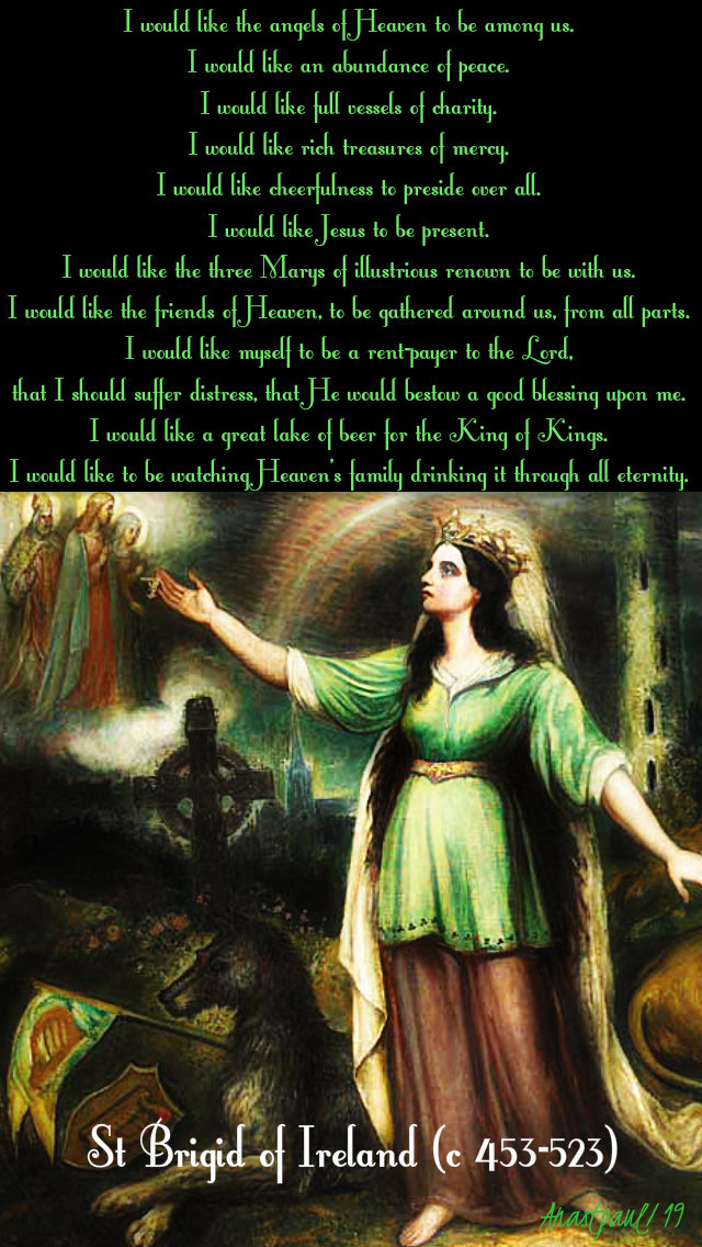 i would like the angels of heaven - st brigid of ireland - 1 feb 2019.jpg