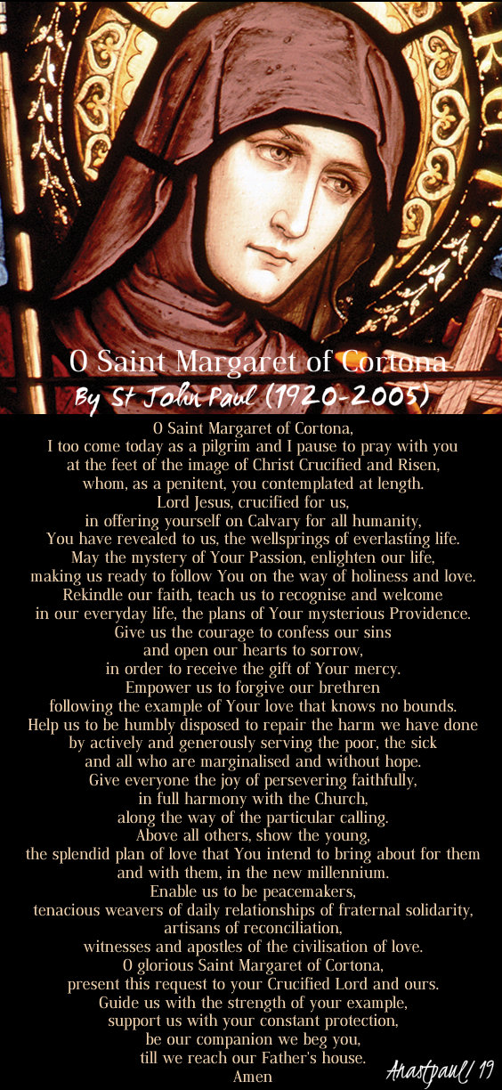 o st margaret of cortona by st john paul - 22 feb 2019.jpg