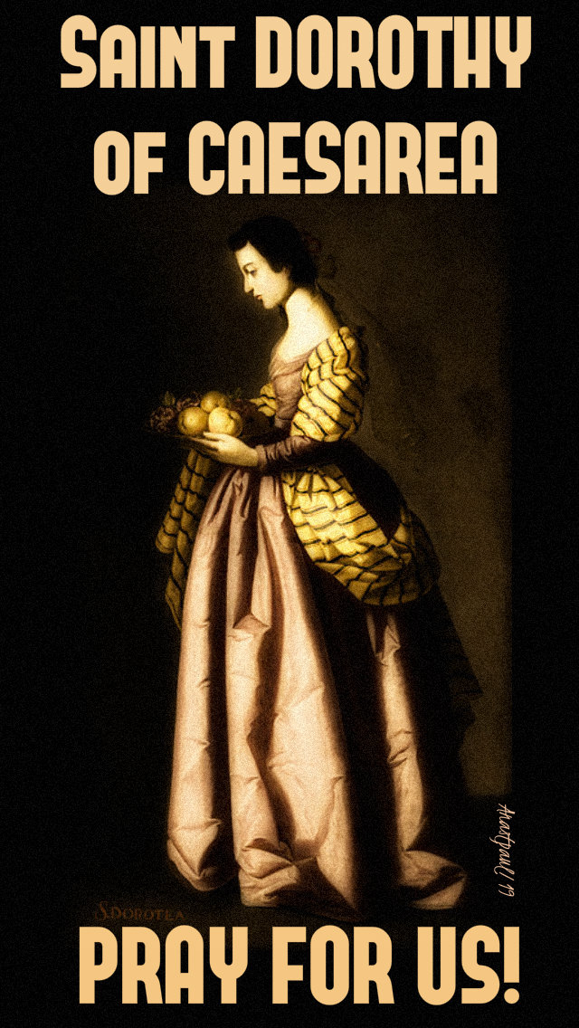 st dorothy of caesarea pray for us 6 feb 2019.jpg