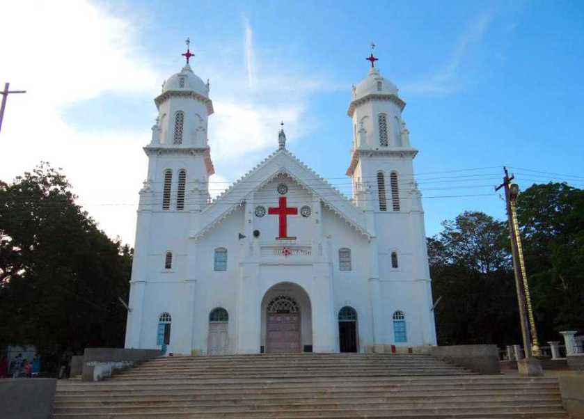 st jean de britto church in the town where he was martyred
