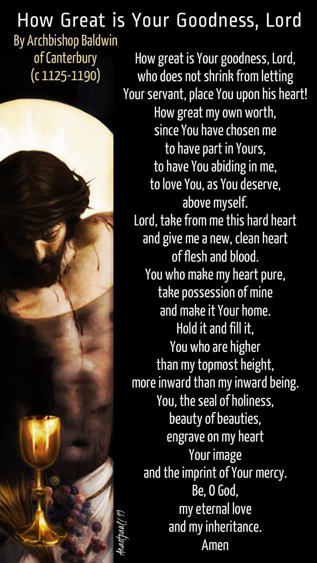 how great is your goodness lord archbishop baldwin of canterbury 24 march 2019 prayer before holy communion.jpg