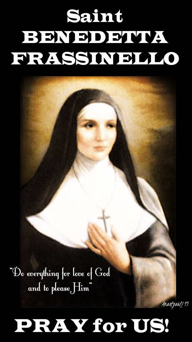 st benedetta frassinello pray for us 21 march 2019 do everythingforthelove of god.jpg