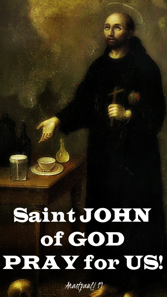 st john of god pray for us 8 march 2019