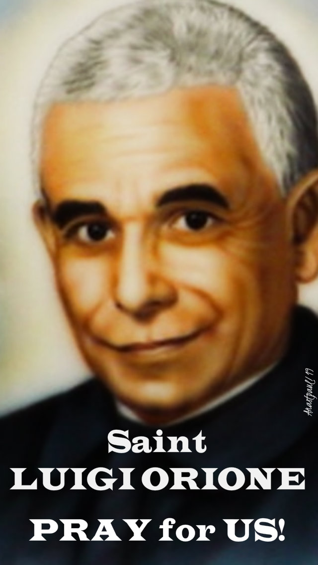 st luigi orione 12 march 2019 pray for us