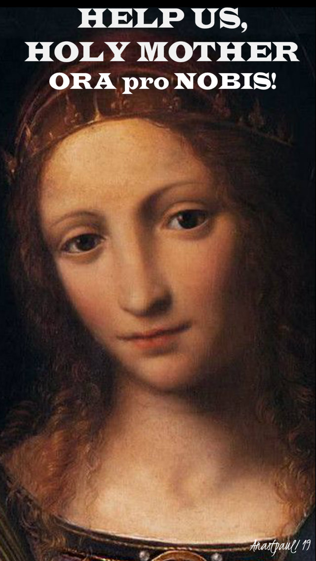 help us holy mother ora pro nobis pray for us 11 april 2019.jpg