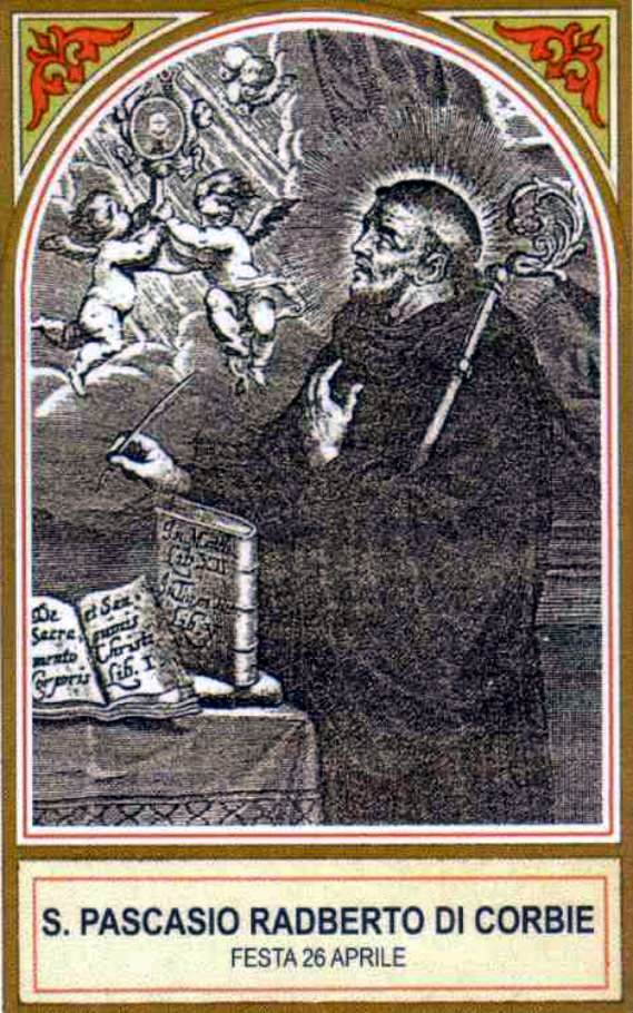 st paschasius radvertus of corbie