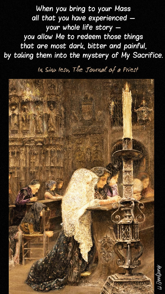 when you bring to mass - in sinu jesus - 7 april 2019 sun reflection .jpg