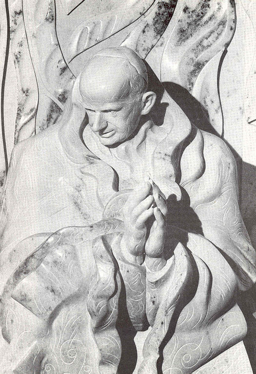 In Milan of which he is the patron 525px-Paul6statue