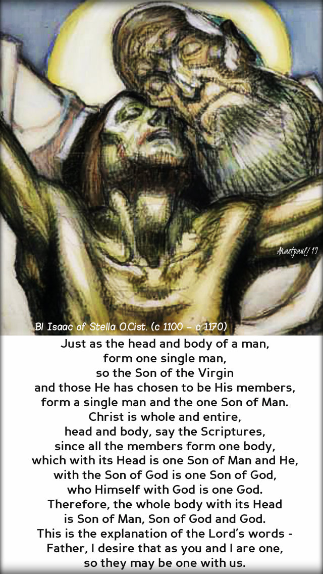 jut as the head of a body - bl isaac of stella - 24 may 2019 - firstborn of many brothers.jpg